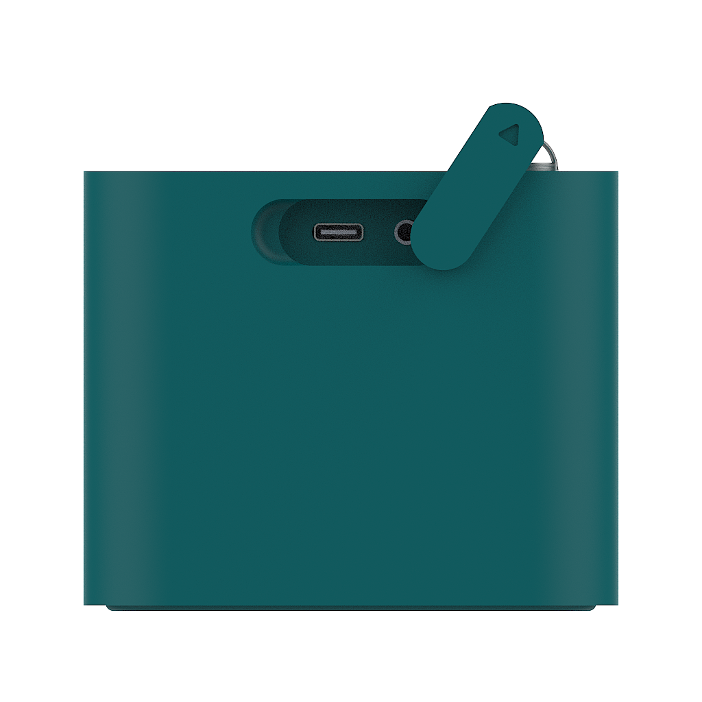 Imagem de CAIXA DE SOM BLUETOOTH WAVEONE  POCKET CIANO/VERDE ÁGUA