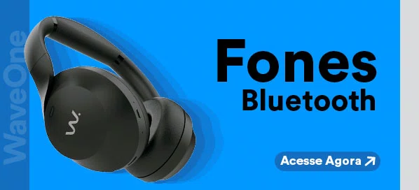 banner departamento fones de ouvido WaveOne